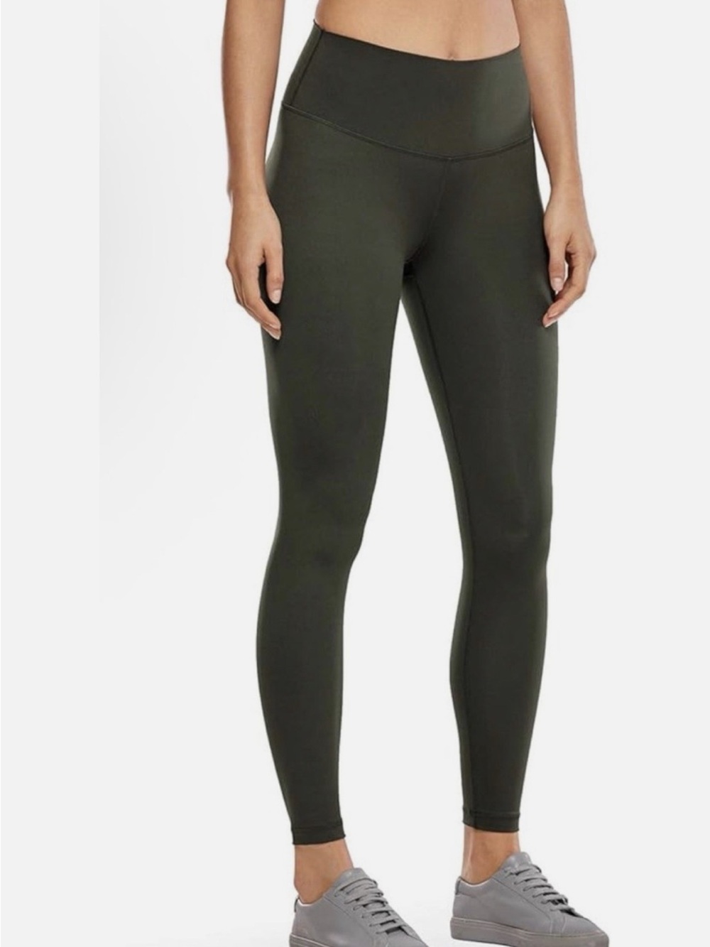 Z by Zella Olive Green High-Waisted long length Leggings